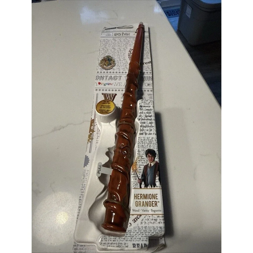 Harry Potter Deluxe Light Up Wand Hermione Granger NIB NEW